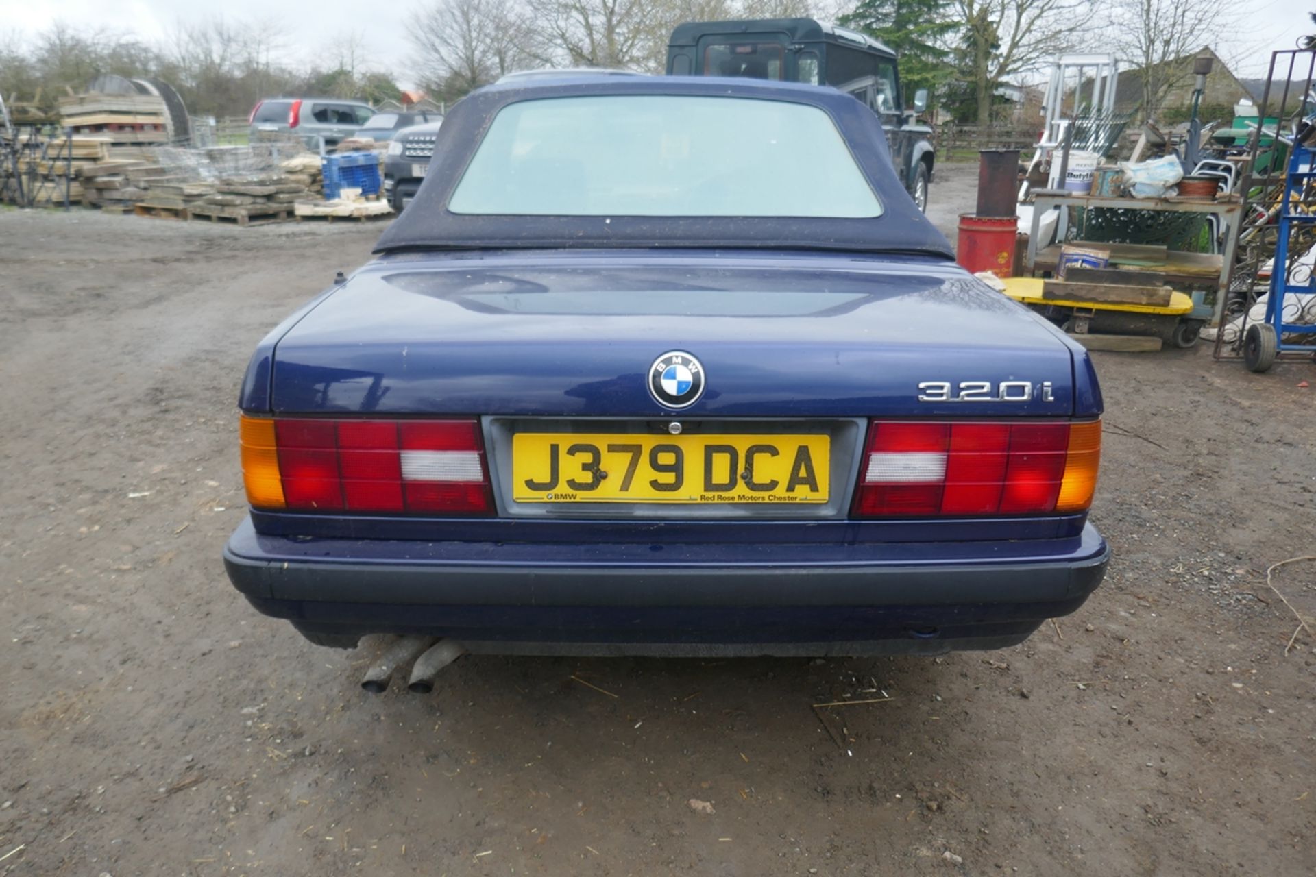 1991 J reg BMW E30 320i Convertible with 74000 miles on the clock, MOT till July - Image 5 of 16