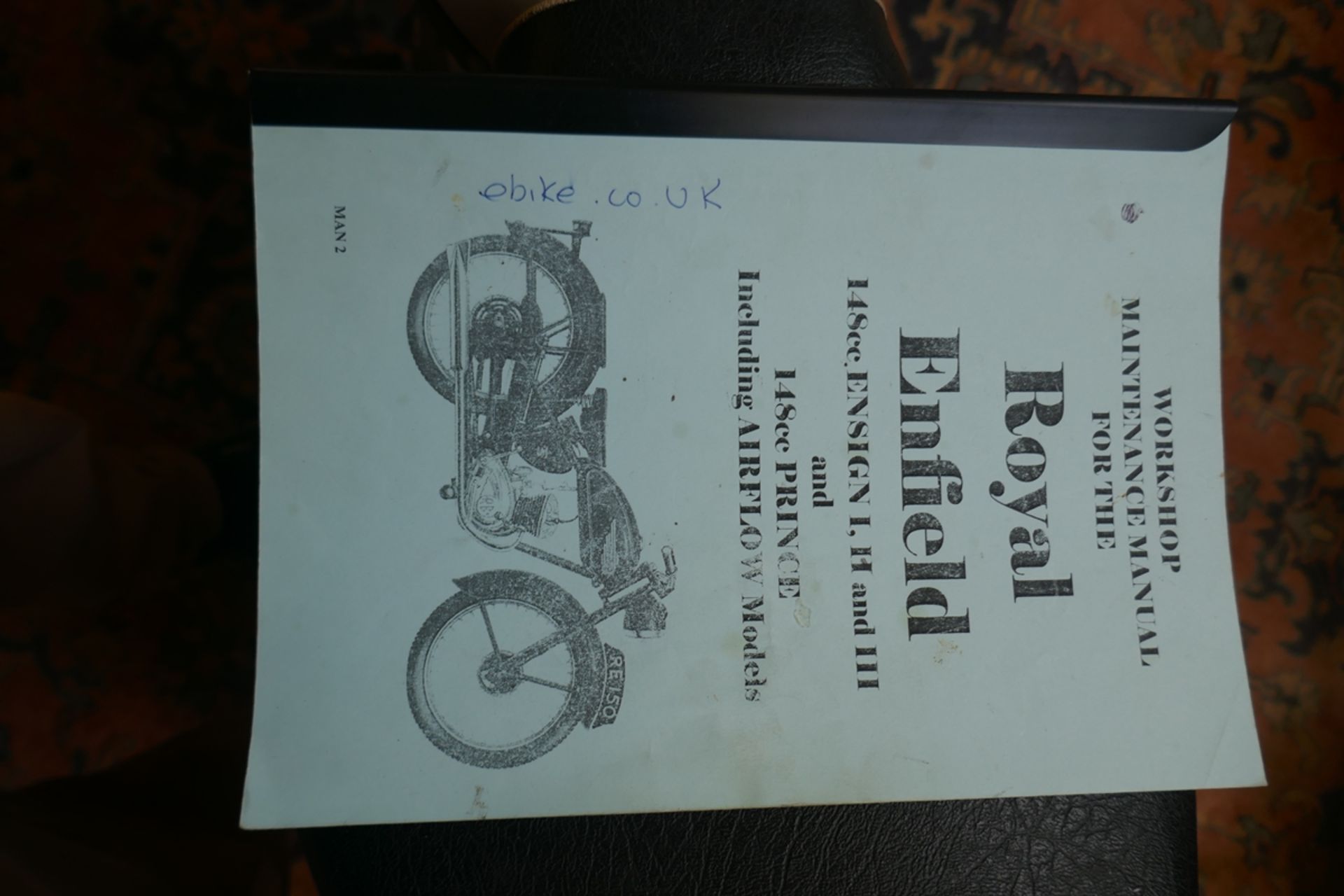 1961 Royal Enfield Prince 150cc with just 1600 miles from new - Image 34 of 35