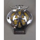 Vintage AA badge