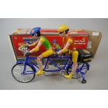 Unusual musical tandem bicycle in original box