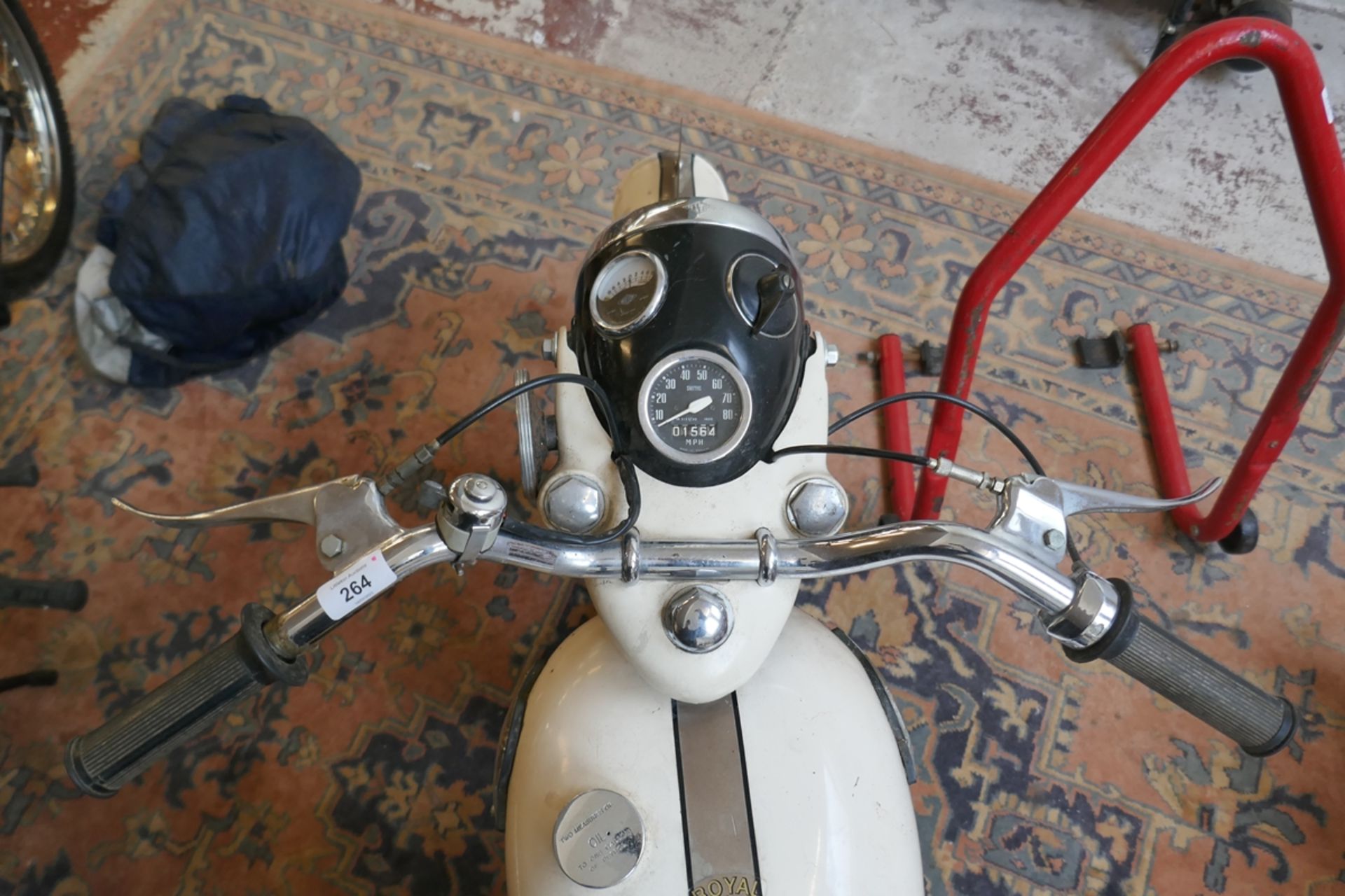 1961 Royal Enfield Prince 150cc with just 1600 miles from new - Image 10 of 35