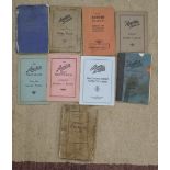 Collection of Austin motoring books