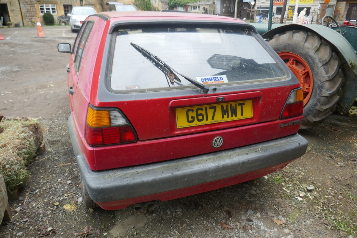 1990 G reg Volkswagen Golf Gti 8v 5 door barn find, unmolested rust free example - Image 9 of 14