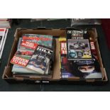 Collection of motor racing books