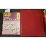 Series 1 Range Rover factory repair operational manual and Haynes manual