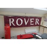 Large vinyl Rover banner