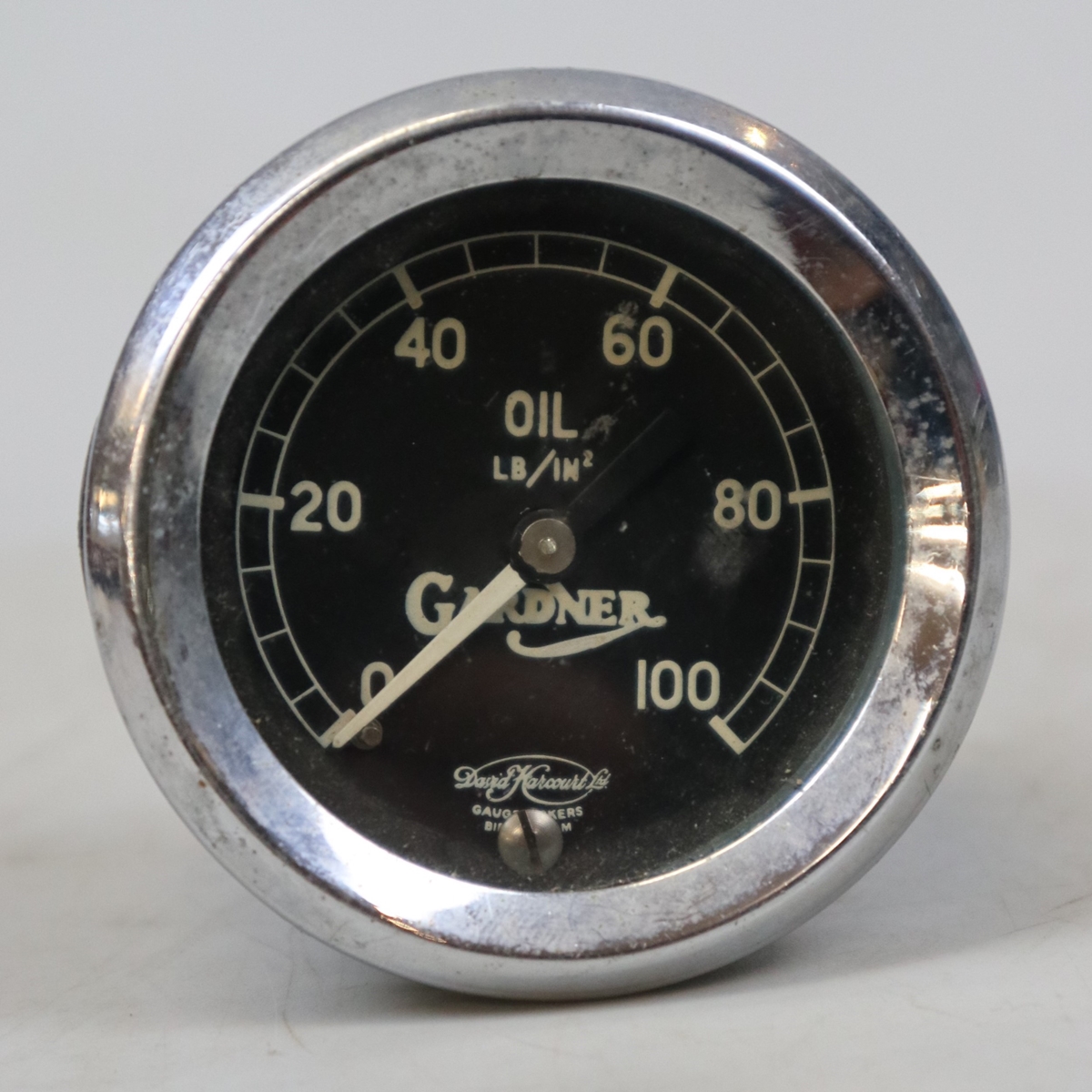 Vintage oil gauge