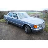 1986 D reg Mercedes Benz 420SE V8 with just 99000 miles and full MOT