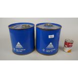 Pair of oil cans