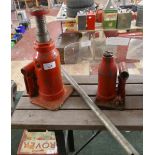 Pair of bottle jacks