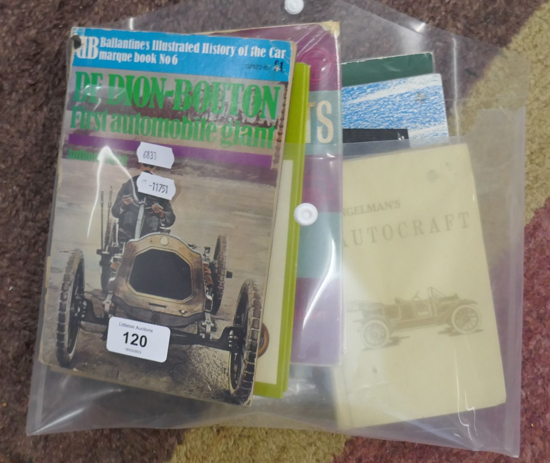 Collection of motoring books