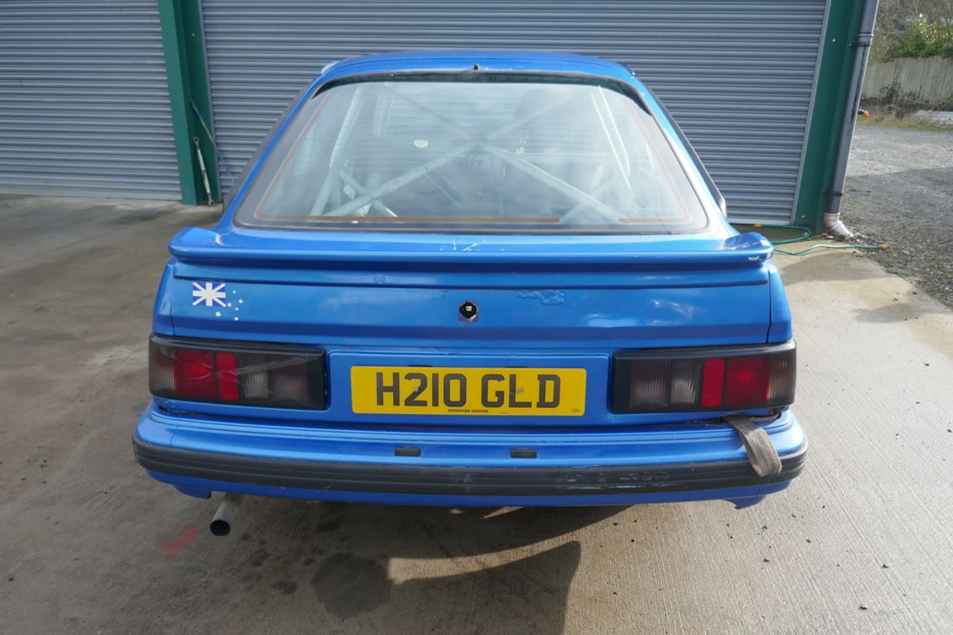 H reg 1990 Ford Sierra 4x4 rally car with V6 Cosworth engine running order with roll cage, fuel cell - Image 4 of 15