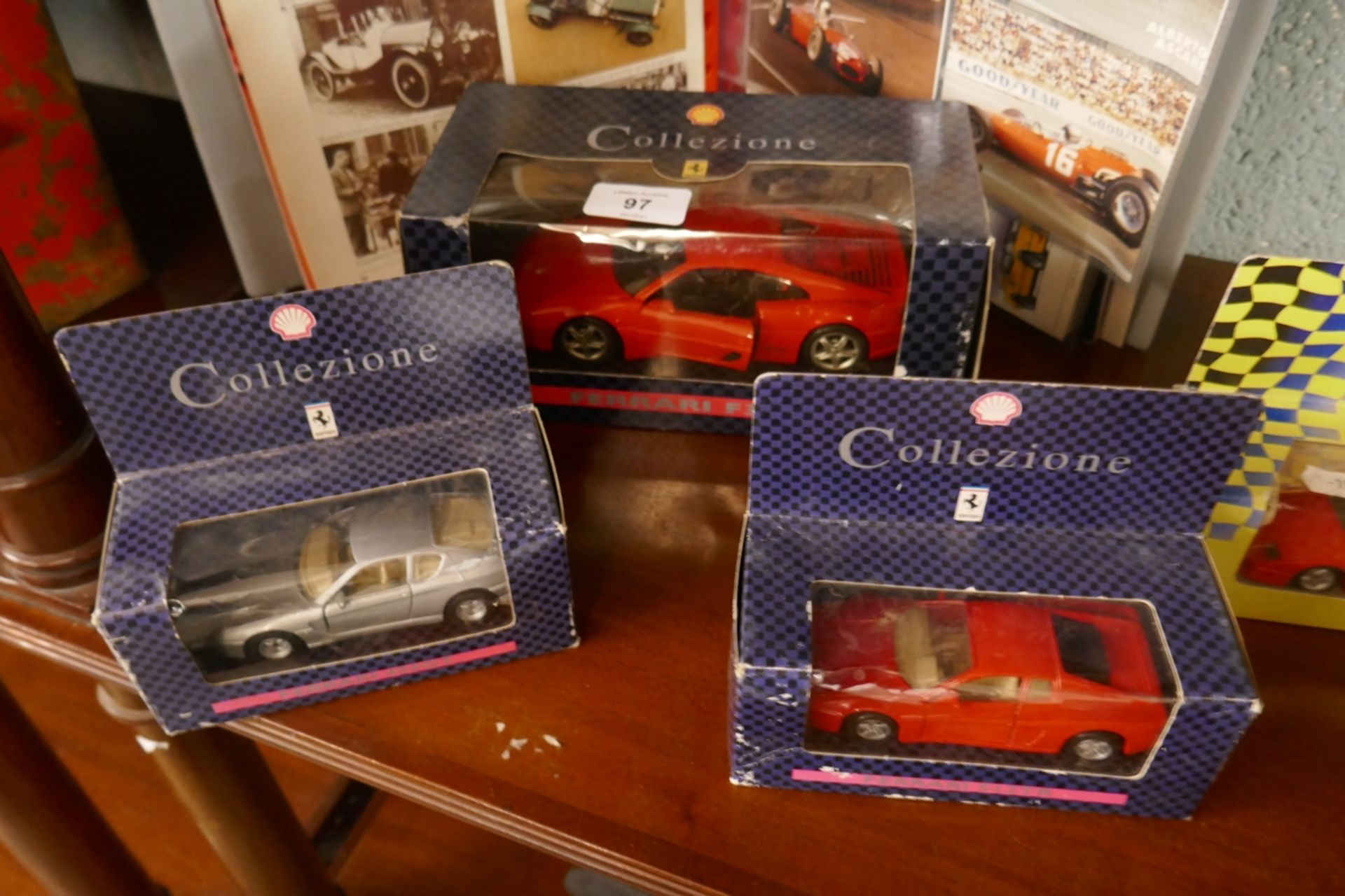 Collection of Ferrari models in original boxes together with folder - Image 3 of 4