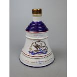 Full Bells Scotch Whiskey in commemorative decanter