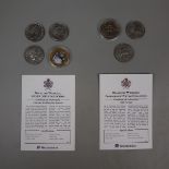 Collection of commemorative coins