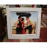 Signed L/E print 2/295 the Tourist Trap by Jack Vettriano