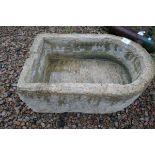 Stone trough