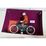 Rolli 230 tin pate toy cyclist