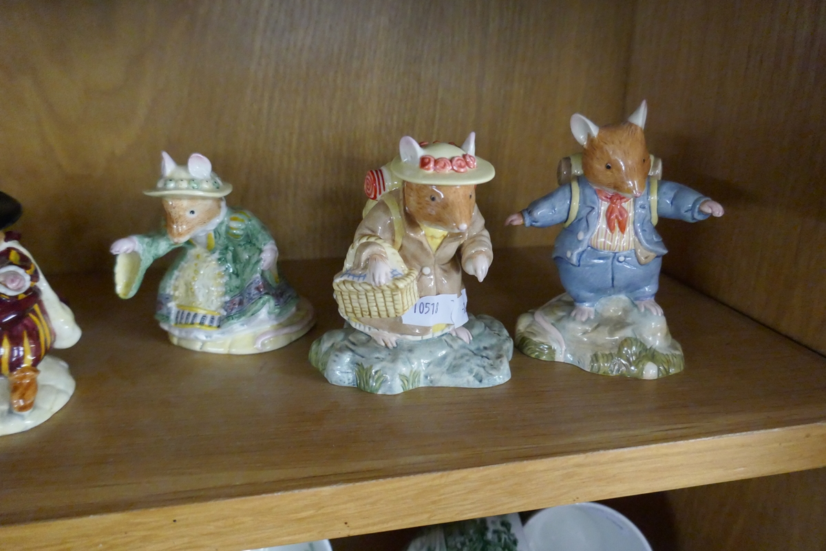 Collection of 6 Royal Doulton Bramley Hedge figurines - Image 2 of 4