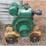 Stationary Engine Petter hand cranked, air cooled petrol engine