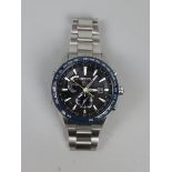 Seiko GPS Solar Astron men's watch in working order with box and papers - Model No. 7x52-0ae0