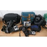 Collection of camera equipment