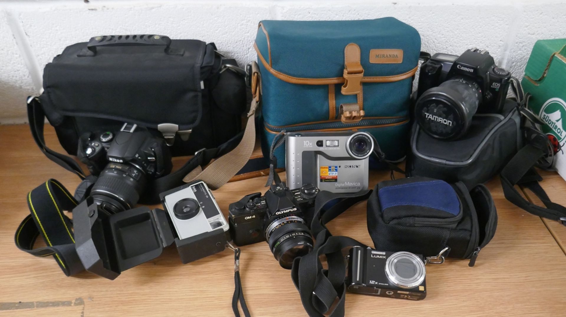 Collection of camera equipment