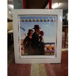 Signed L/E print 2/295 Defenders of Virtue by Jack Vettriano