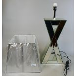 Contemporary table lamp with shade as new