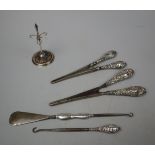 Collection of hallmarked silver