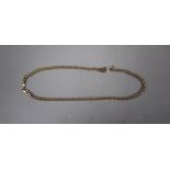 9ct gold chain A/F - Approx weight: 14.5g