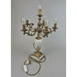 Ornate 6 branch table lamp