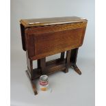 Small 1930's drop leaf occasional table