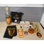 Collection of pub items