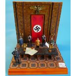 L/E Military miniatures Berlin 1938 Fuhrer Office with COA 207/300