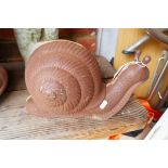 Cast iron snail