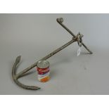 Small galvanised anchor