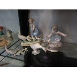 Collection of Lladro figurines