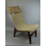 1960s Retro Lloyd Loom chair with original label