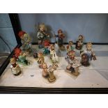 Collection of Hummel figurines