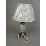 Table lamp with shade as new