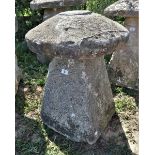 Antique staddle stone