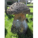 Large staddle stone