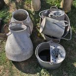Collection of galvanised items