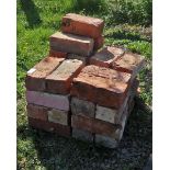 35 reclaimed red bricks