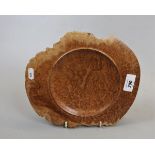 Red Mallee burr turned bowl