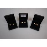 Collection of wello opal set in silver earrings