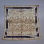 Handkerchief commemorating 1931 FA cup final - West Bromwich Albion