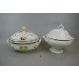 2 tureens to include Villeroy & Boch