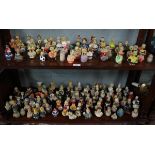 Large collection of Eggbert figurines